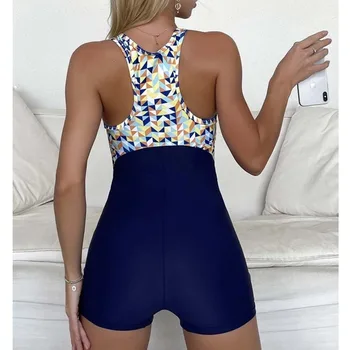  Verão Sexy Maiô Fechado o Swimwear das Mulheres de Esportes Natação Desgaste Bodysuit de Praia, roupa de Banho moda praia Piscina Banhista