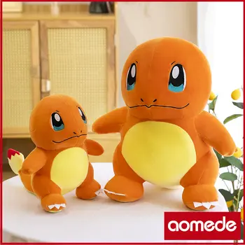  aomede 60cm Bonito Macio Pokémon Charmander filho Dom de enchimento grande brinquedo de pelúcia a granel, por atacado de almofadas, enfeite de conforto de almofada kawaii