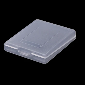  Cartucho de jogo de cartão de Limpar caixa de Plástico transparente de Armazenamento de Caso Para o jogo de Nintendo cartão de GB, GBC GBP 5pcs