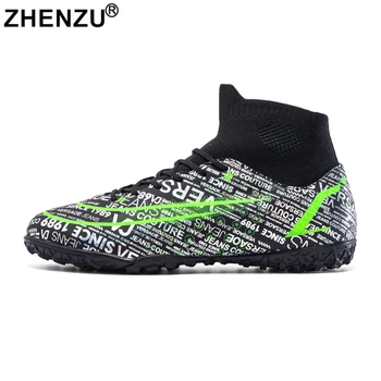  ZHENZU 2022 Homens do Futebol Profissional, Sapatos de Crianças TF/AG Original Botas de Futebol Chuteiras Calçado de Desporto Tênis zapatos de futbol