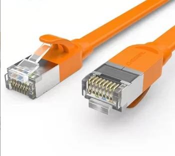  Jes631 seis cabo de rede home ultra-fino de alta-velocidade de rede cat6 gigabit 5G de banda larga, computador de roteamento de conexão do jumper