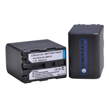  3900mAh NP-QM91D NP QM91D Bateria para Sony NP-FM50 NP-QM71 NP-FM70 NP-FM90 DCR-DVD300 301 DCR-HC14 DCR-PC105 CCD-TRV328