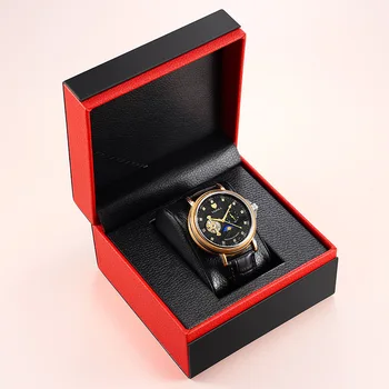  2022 Moda Relógio de Caixa de Couro do PLUTÔNIO Único Relógio de Caixa Portátil Relógio de Viagem Caso de Relógios de Coletores de Assistir a Caixa de Armazenamento