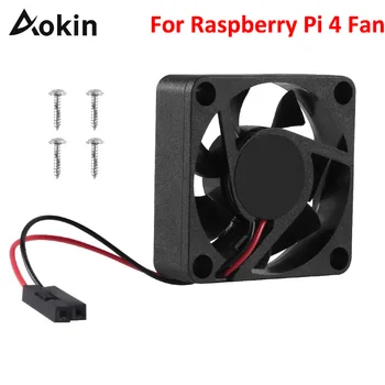  Aokin Raspberry Pi 4 Ventilador de 35mm 35x35x10mm 3510 sem Escovas do Ventilador de Resfriamento com Parafusos para Raspberry Pi 4