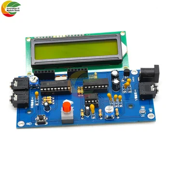  Rádio Código Morse Decodificador de Rádio Amador, Telégrafo CW (Código Morse Decodificador Leitor de Tradução, Intérprete Com 1601 Display LCD